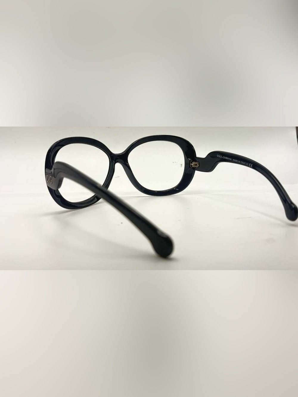 Dolce & Gabbana DD8063 Black Oval Sunglasses Frames Only - Picture 5 of 8